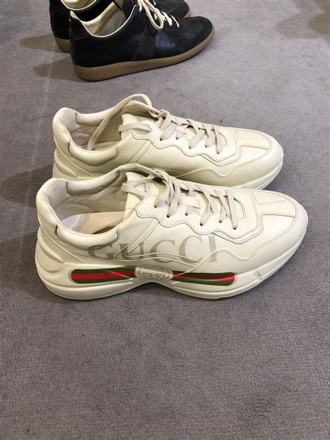 gucci rhyton sneakers fake|gucci rhyton sneakers price.